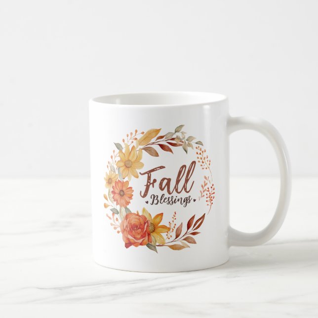 Bloral Fall Segen Kaffeetasse (Rechts)