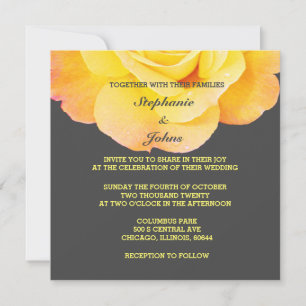 Bloral Golden Yellow Orange Gray 2022 Hochzeit