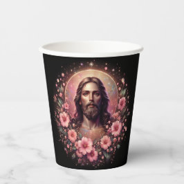 Bloral Jesus Papier Tasse! Pappbecher