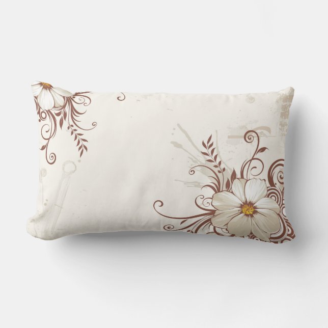 Bloral Outdoor Accent Pillow Kissen Für Draußen (Vorderseite)