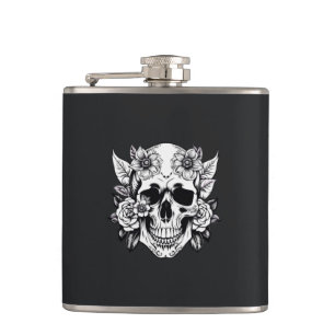 Bloral Skull Flachmann