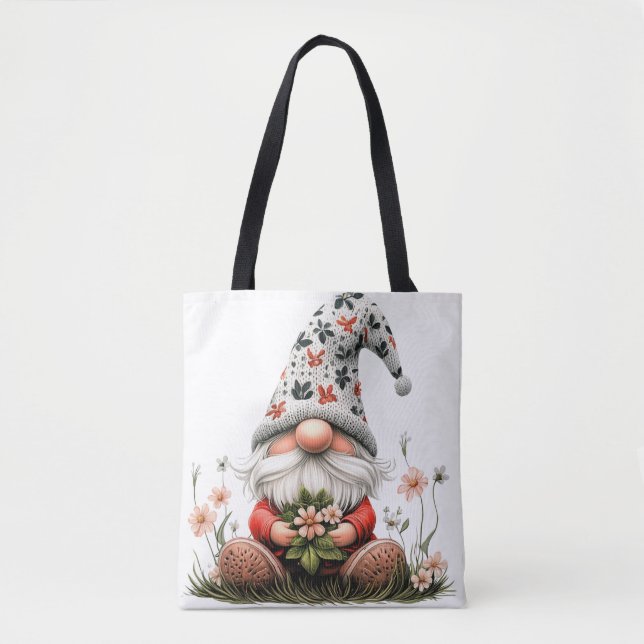Bloral Spring Gnome Tasche (Vorderseite)
