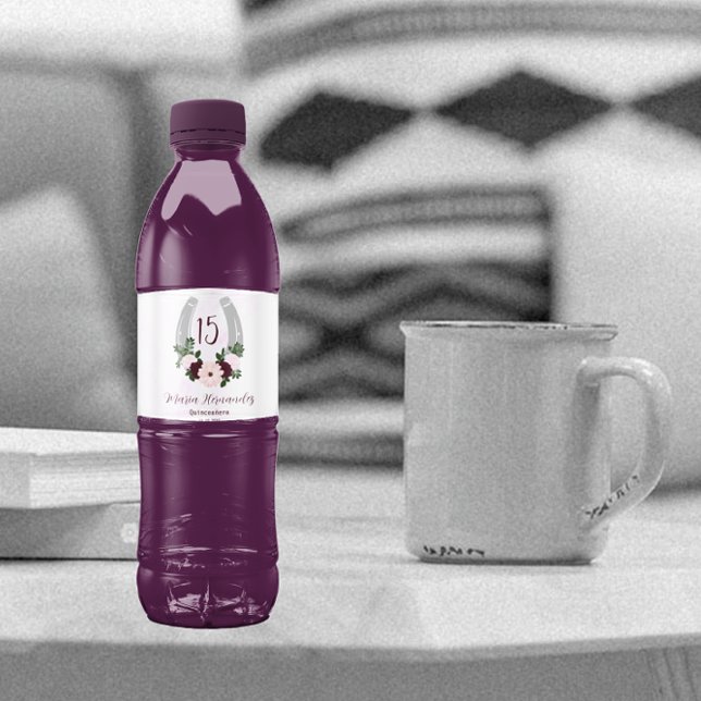 Bloraler Western Horseshoe Quinceanera (Von Creator hochgeladen)