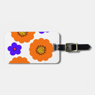 BlorBlue Orange Designs Gepäckanhänger