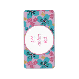 Blorrosa Urotikmutter Adressaufkleber