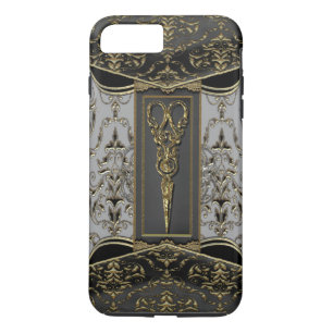 Bloßes Antiqued Hazlehurst Scissors VII Case-Mate iPhone Hülle