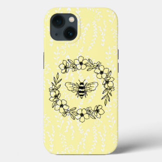 Blossom Bee Wreath Yellow Floral Case-Mate iPhone Hülle
