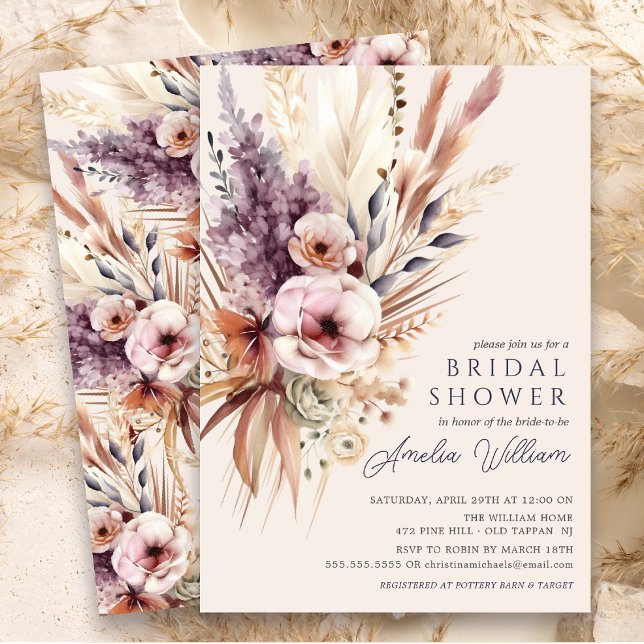 Blossom Bliss Bridal Dusche Einladung (Von Creator hochgeladen)