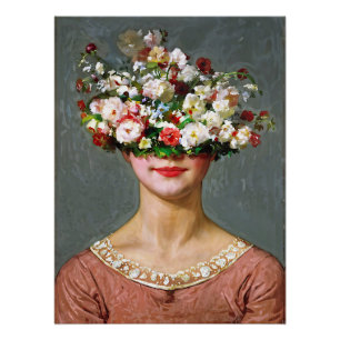 "Blossom Bonnet Helen - Art & Floral Society" Poster