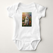 Blossom Bunny & Carrot Patch Baby Body Anzug
