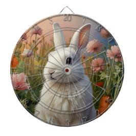 Blossom Bunny & Carrot Patch Dart Board Dartscheibe
