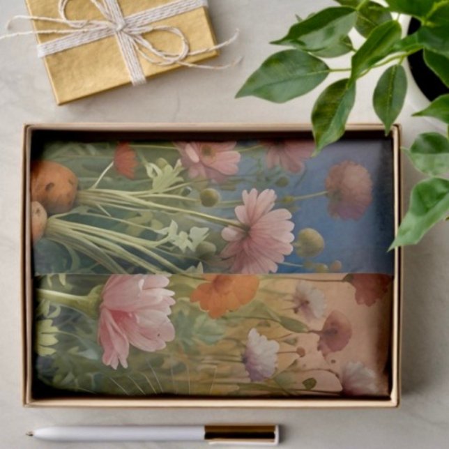 Blossom Bunny & Carrot Patch Seidenpapier (Von Creator hochgeladen)