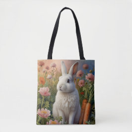 Blossom Bunny & Carrot Patch Totbeutel Tasche