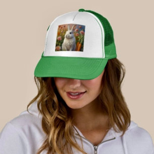 Blossom Bunny & Carrot Patch Trucker-Mütze Truckerkappe