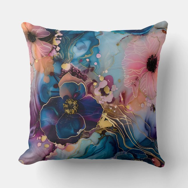 Blossom-Couture Botanical Kissen (Vorderseite)