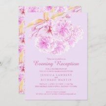 Blossom Federlicht lila Abend Empfang