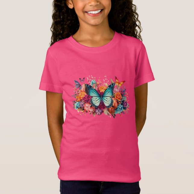 Blossom & Flutter T-Shirt (Vorderseite)