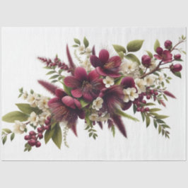 Blossom Foliage Decoupage Seidenpapier