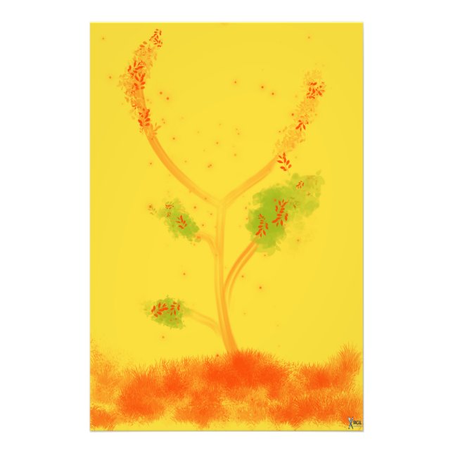 BLOSSOM FOTODRUCK (Vorne)