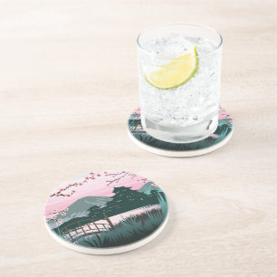 Blossom Getränkeuntersetzer