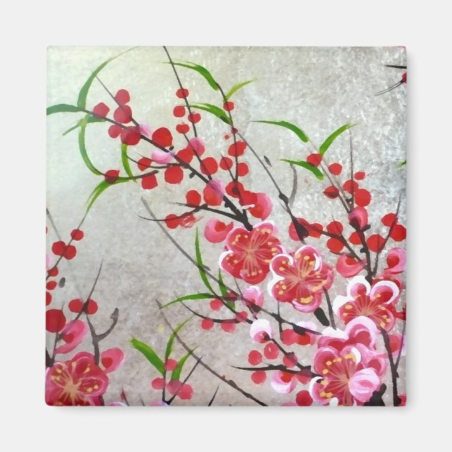 Blossom in Gold Magnet (Vorne)