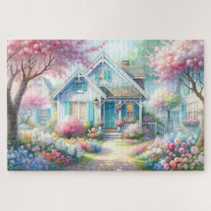 Blossom Lane Blue Cottage-Garten