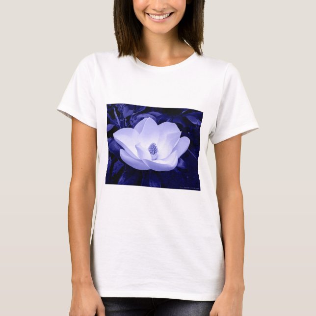 Blossom Magnolia Blume T-Shirt (Vorderseite)