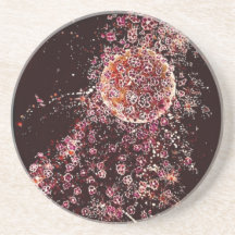 Blossom Moon Sandstone Untersetzer