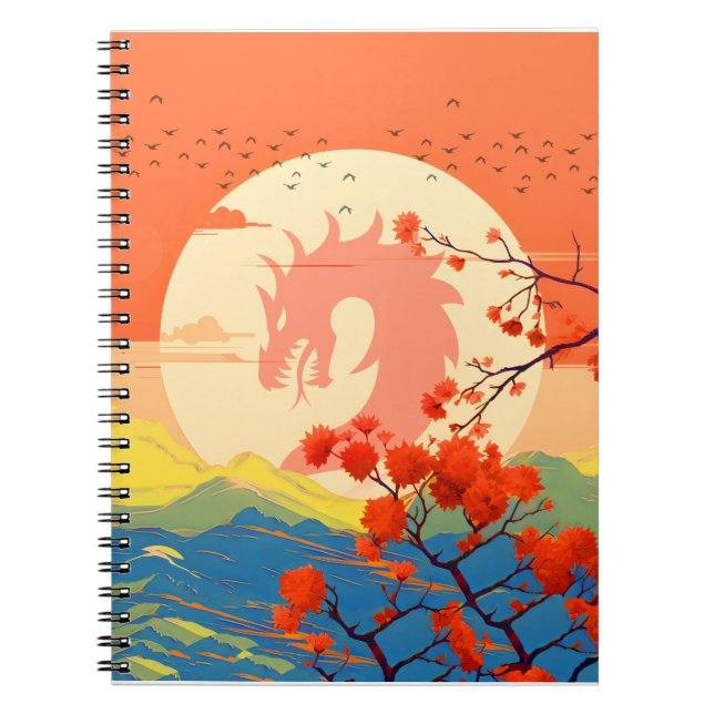 BLOSSOM NATURBERGDRAGON NOTIZBLOCK (Vorderseite)