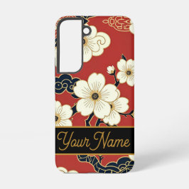 Blossom Nouveau | Elegant Floral Custom Samsung Galaxy Hülle