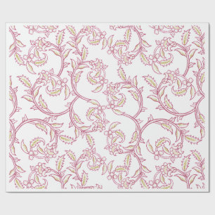 "Blossom Paisley" Elegante florale Geschenkverpack Geschenkpapier