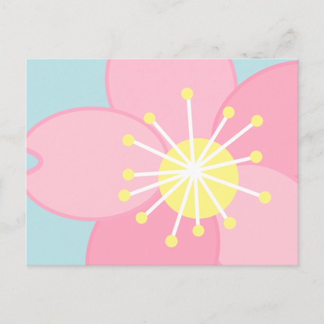 Blossom Postkarte (Vorderseite)