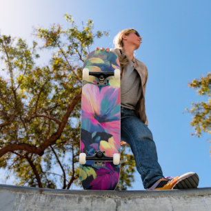 Blossom Rush Spring Blumengarten Skateboard