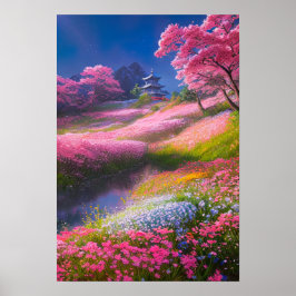 Blossom Wappen Poster