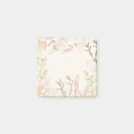 Blossom Wasserfarbe Nachhinweise Post-it Klebezettel