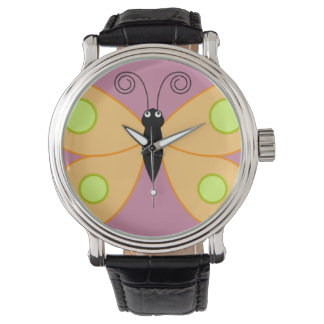 Blossom wie ein Schmetterling Armbanduhr