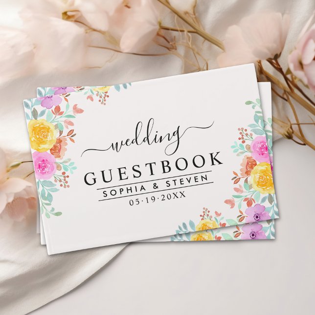 Blossoming Love – A Spring Floral Wedding Gästebuch (Von Creator hochgeladen)