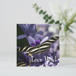 Blossoms Flat Greeting Card Karte