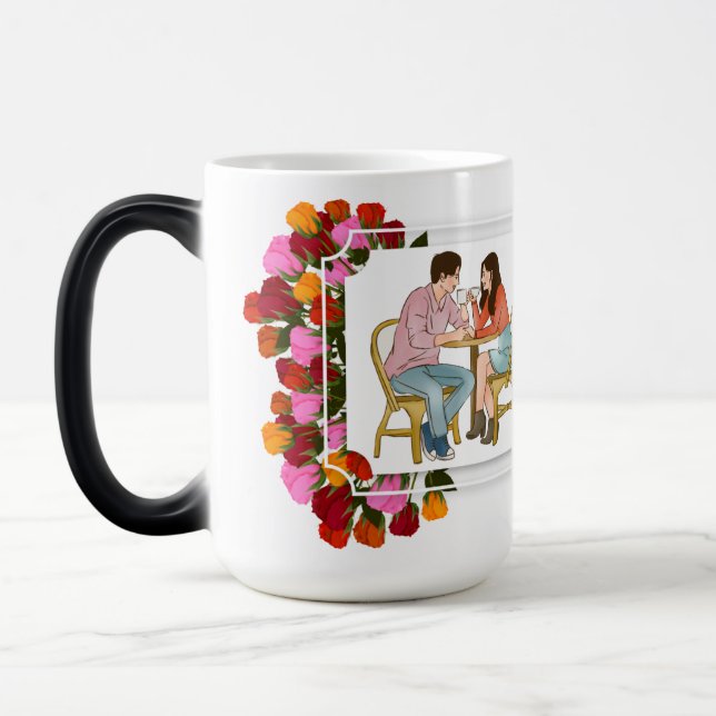 Blossoms of Love - Anniversaire Mug (Gauche)