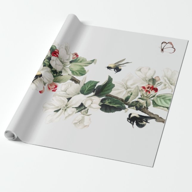 BLOSSON-Wrapping Paper Geschenkpapier (Ungerollt)