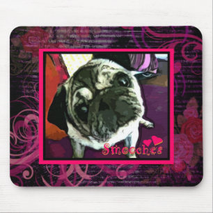 Blossum Mops Mousepad