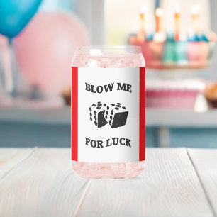 BLOW ME FÜR LUCK DOSENGLAS