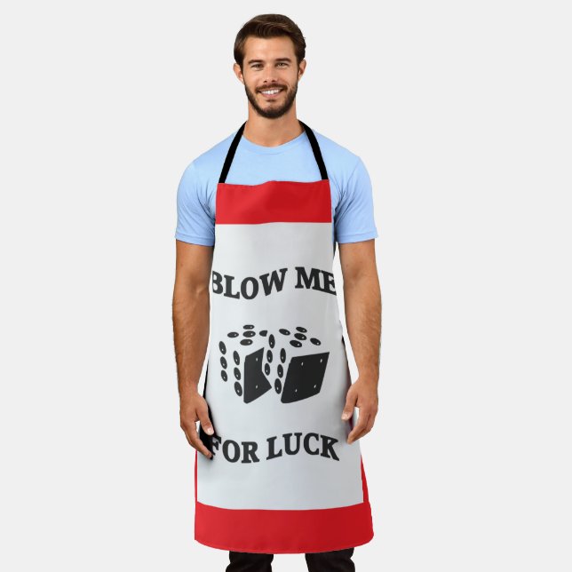 BLOW ME FÜR LUCK SCHÜRZE (Getragen)