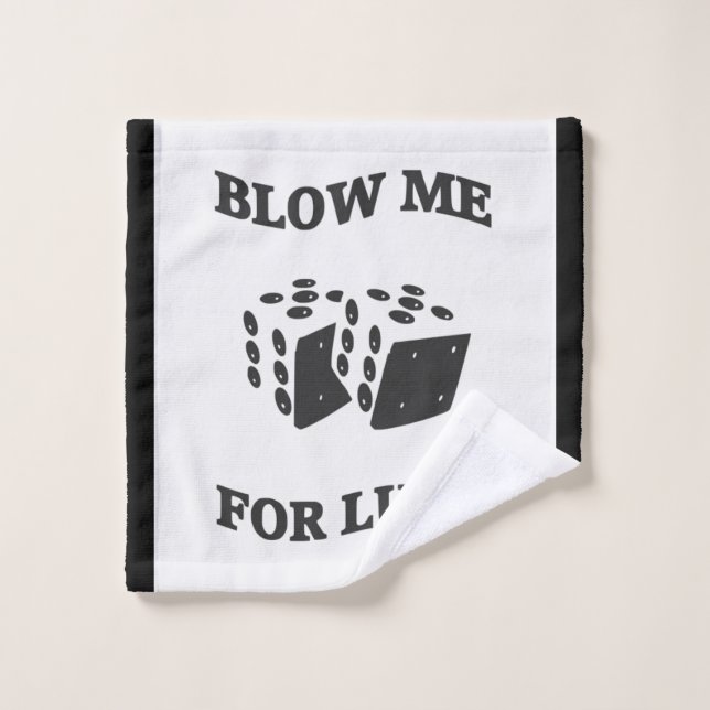 BLOW ME FÜR LUCK WASCHLAPPEN (Waschlappen)