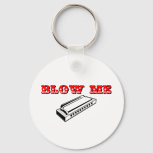 Blow Me = Mundorgan oder Harmonika Schlüsselanhänger