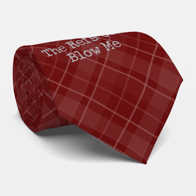 Blow me (Refs) Neck Tie Krawatte (Gerollt)