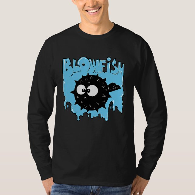 Blowfish  Marine Animals T-Shirt (Vorderseite)