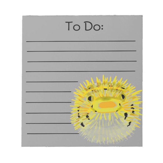 Blowfish to notepad notizblock (Vorderseite)
