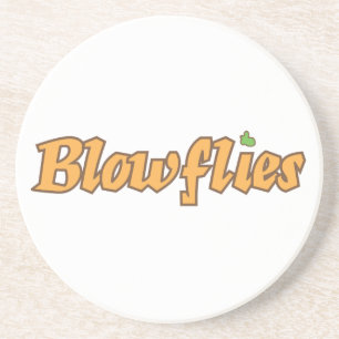 Blowflies-Untersetzer Sandstein Untersetzer