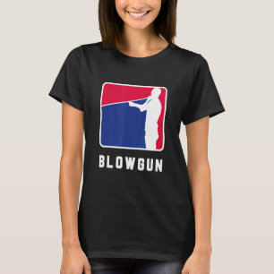 Blowgun Blow Tube Jagdflugzeug Tube Jagdflugzeug T T-Shirt